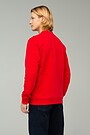 Stretch cotton sweatshirt 2 | SKIER RED | Audimas