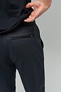 Fleece regular fit sweatpants 4 | BLACK | Audimas