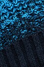 Knitted hat with wool 2 | BLUE/NAVY | Audimas
