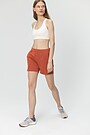 Light stretch fabric shorts 4 | RED/PINK | Audimas