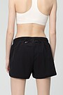 Light stretch fabric shorts 2 | BLACK | Audimas