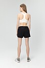 Light stretch fabric shorts 4 | BLACK | Audimas