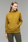 Soft touch modal sweatshirt 3 | GREEN/ KHAKI / LIME GREEN | Audimas