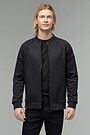 Soft inner surface cotton zip-through sweatshirt 3 | BLACK | Audimas