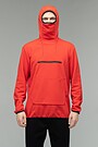 Hoodie with mask 2 | RED/PINK | Audimas