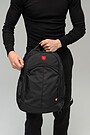 Sport backpack VARDAN TOS 2 | Black/grey | Audimas