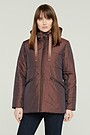 Warm Jacket with THINSULATE thermal insulation 1 | BROWN/BORDEAUX | Audimas