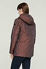 Warm Jacket with THINSULATE thermal insulation 2 | BROWN/BORDEAUX | Audimas