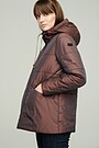 Warm Jacket with THINSULATE thermal insulation 3 | BROWN/BORDEAUX | Audimas