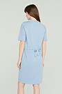 Stretch short sleeves dress 2 | BLUE | Audimas