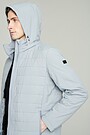 Jacket with THERMORE thermal insulation 4 | GREY/MELANGE | Audimas