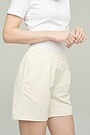 Light stretch fabric shorts 3 | WHITE | Audimas