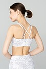 Printed functional sports bra 2 | WHITE | Audimas