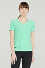 Lightweight functional t-shirt 1 | GREEN/ KHAKI / LIME GREEN | Audimas