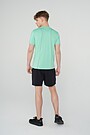 Functional t-shirt 4 | GREEN/ KHAKI / LIME GREEN | Audimas