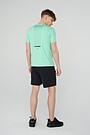 Functional t-shirt 4 | GREEN/ KHAKI / LIME GREEN | Audimas