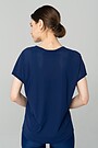 Short sleeve SENSITIVE top 2 | BLUE | Audimas