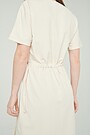 Light stretch fabric dress 2 | WHITE | Audimas
