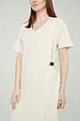 Light stretch fabric dress 4 | WHITE | Audimas