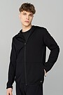 Functional zip-through hoodie 3 | BLACK | Audimas