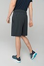 Long lightweight stretch fabric shorts 3 | BLUE | Audimas