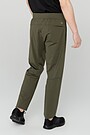 Functional tapered fit sweatpants 2 | GREEN/ KHAKI / LIME GREEN | Audimas