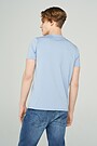 Stretch cotton tee 2 | FOREVER BLUE | Audimas