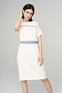 Soft touch modal dress 4 | WHITE | Audimas