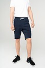 Stretch cotton shorts 1 | BLUE | Audimas