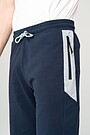 Stretch cotton shorts 2 | BLUE | Audimas