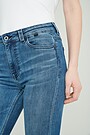 Skinny fit stretch denim pants 4 | BLUE | Audimas