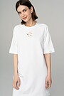 Soft touch modal dress 1 | WHITE | Audimas