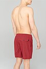 Medium length beach shorts 2 | RED/PINK | Audimas