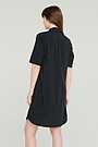 Wrinkle-free light fabric dress 2 | BLACK | Audimas