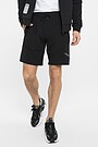 Stretch cotton shorts 3 | BLACK | Audimas