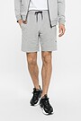 Stretch cotton shorts 4 | GREY/MELANGE | Audimas