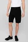 Stretch fabric shorts 4 | BLACK | Audimas