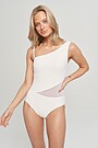 One-piece swimsuit 1 | WHITE | Audimas