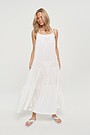 Light woven printed dress 1 | WHITE | Audimas