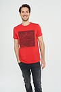 Soft touch modal tee 1 | RED/PINK | Audimas