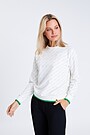 Stretch cotton sweatshirt with print 1 | BALTA1 | Audimas