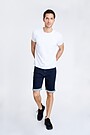 Regular fit stretch denim shorts 1 | BLUE | Audimas