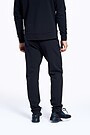 Stretch cotton regular fit sweatpants 2 | BLACK | Audimas