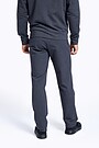 Stretch cotton relaxed fit sweatpants 2 | Black/grey | Audimas