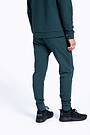 Stretch cotton slim fit sweatpants 2 | GREEN/ KHAKI / LIME GREEN | Audimas