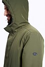 Long water repellent 3M THINSULATE jacket 4 | GREEN/ KHAKI / LIME GREEN | Audimas
