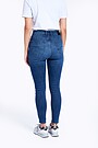 Skinny fit stretch denim pants 2 | BLUE | Audimas