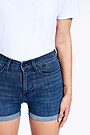 Stretch denim shorts 3 | BLUE | Audimas