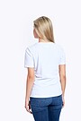 Stretch cotton t-shirt 2 | WHITE | Audimas