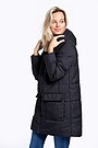 Coat with THERMORE thermal insulation 4 | BLACK | Audimas